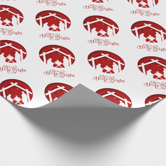 Papier Cadeau Oh Holy Night (Coin)