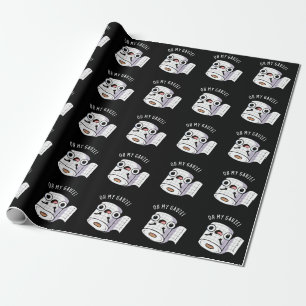 Papier Cadeau Oh My Gauze Funny First Aid Pun Dark BG