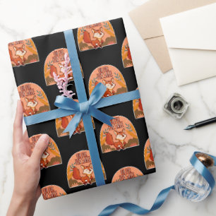 Papier Cadeau Oh Pour L'amour Du Renard Mignon Et Drôle