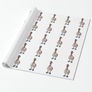 Papier Cadeau Oie d'avion