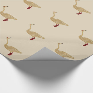 PAPIER CADEAU OIE DE LA LIVRAISON DE NOËL