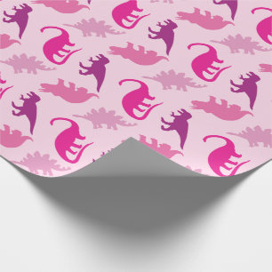 Papier Cadeau Oiseau Baby shower de Swans avec la coEd Peach