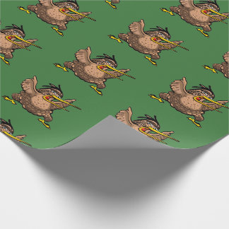 Papier Cadeau Oiseau de kiwi de la Nouvelle Zélande de bande