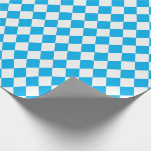Papier Cadeau OKTOBERFEST festival de bière drapeau bavarois bl