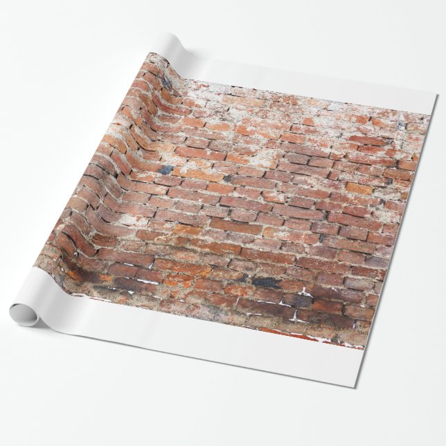 Papier Cadeau Old Brick (Déroulé)