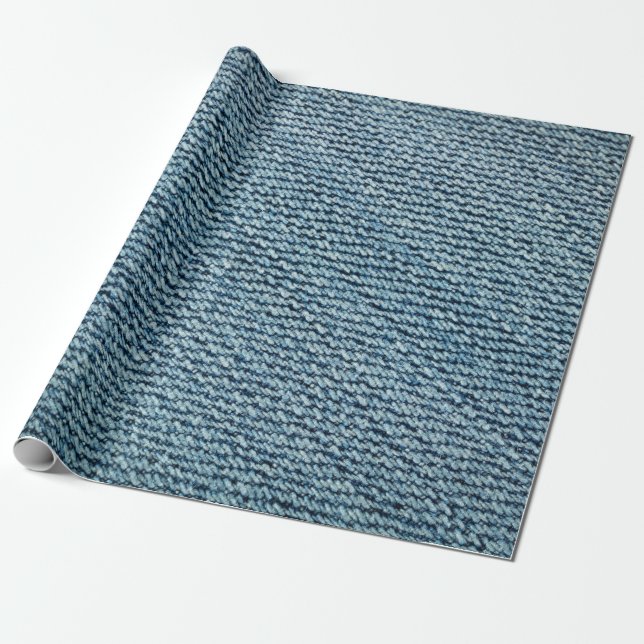 Papier Cadeau Old denim fabric background texture. abstract, anc (Déroulé)
