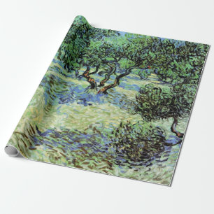 Papier Cadeau Olive Grove par Vincent van Gogh