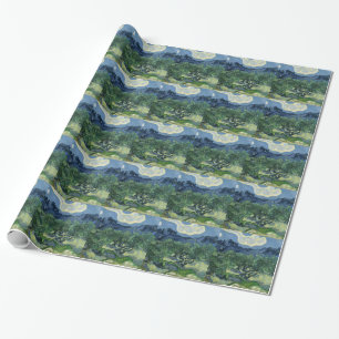Papier Cadeau Olive Trees par Van Gogh
