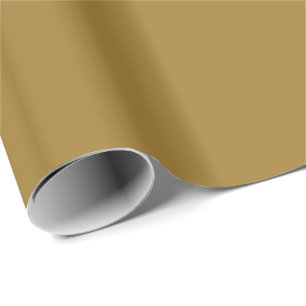 Papier Cadeau Or mat moyen uni