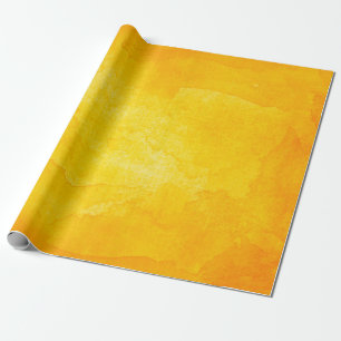 Papier Cadeau Orange abstrait aquarelle macro texture fond