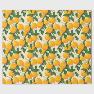 Papier Cadeau Oranges