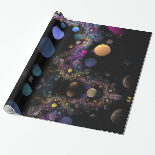 Papier Cadeau Orbitizing (Déroulé)