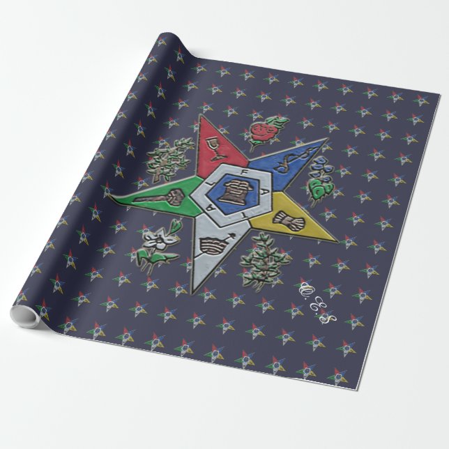 Papier Cadeau Ordre De L'Étoile Orientale (Déroulé)