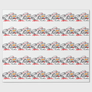 Papier Cadeau Oreiller Lancer Rêves Rapides – Conception d'oreil