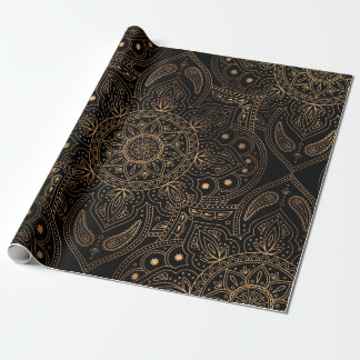 Papier Cadeau Oriental mandala royal cousans motif