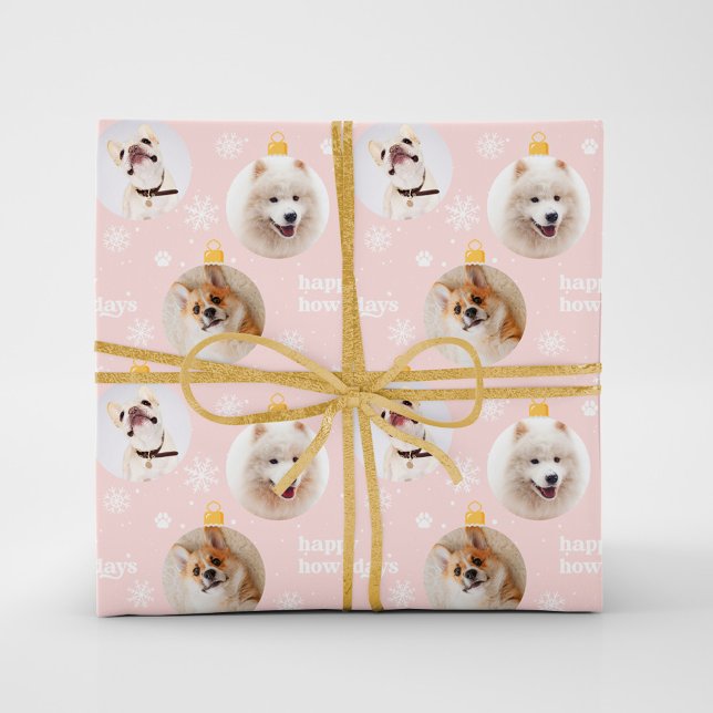 Papier Cadeau Ornements photo pour animaux de compagnie moderne  (Créateur téléchargé)