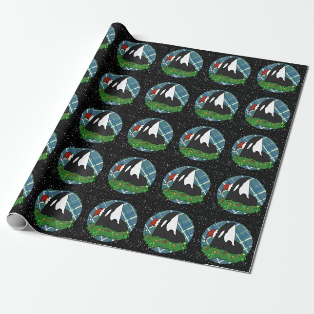 Papier Cadeau Orque de Noël  (Déroulé)