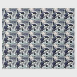 Papier Cadeau Orque Vagues orageuses