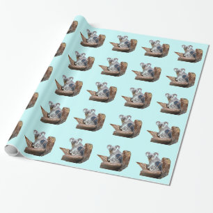 Papier Cadeau Ours de koala
