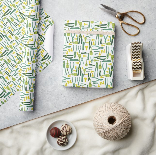Papier Cadeau Outils électriques du commerce (Artisanat)