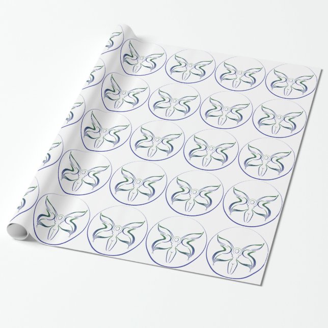Papier Cadeau païen wiccan wiccan de sorcellerie de déesse de (Déroulé)