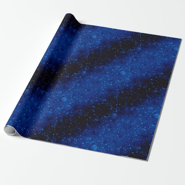 Papier Cadeau Paillettes brillantes de parties scintillant de co (Déroulé)
