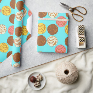Papier Cadeau Pain sucré mexicain Pan Dulce Conchas