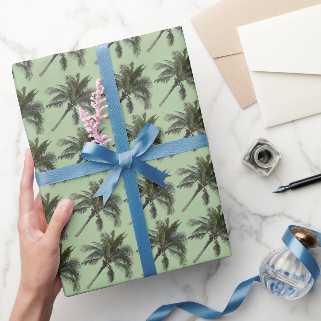 Papier Cadeau Palmiers 🌴 (Cadeaux)