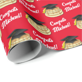 Papier Cadeau Pancake Brunch Graduation Party Invitation