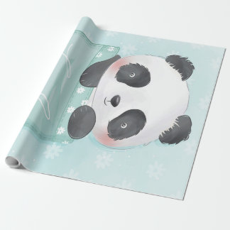 Papier Cadeau Panda | Panda Mignonne Dans La Poche