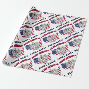 Papier Cadeau Panna Maria Texas Polonais Américain