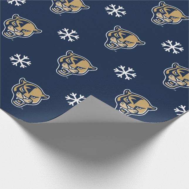 Papier Cadeau Panthers de la FIU - Noël (Coin)