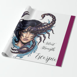 Papier Cadeau Papel de Regalo Lady Escorpio