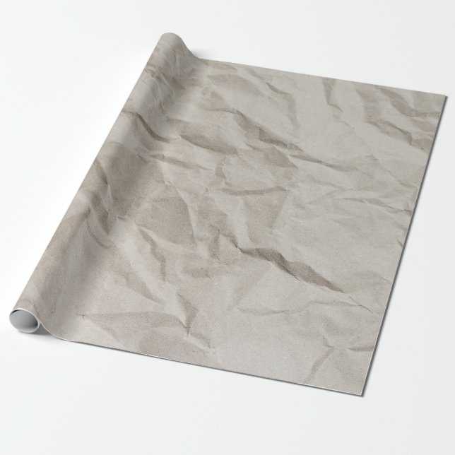 Papier Cadeau papel de regalo símil papel arrugado (Déroulé)