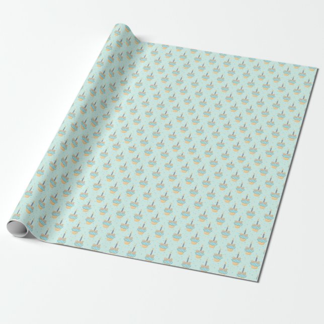 Papier Cadeau Papier à écouvillonner pour chien - Petits (Déroulé)