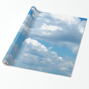 Papier Cadeau Papier à enveloppement 'Blue Skies'