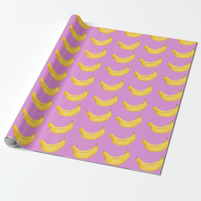 Papier Cadeau Papier à enveloppement de banane (Déroulé)