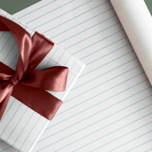 Papier Cadeau Papier à enveloppement de Carnet à large régime