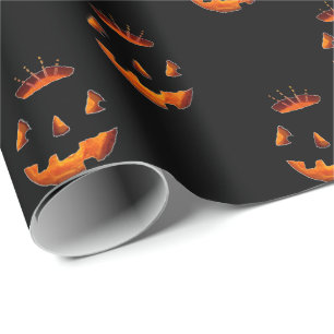 Papier Cadeau Papier à enveloppement de la fête d'Halloween