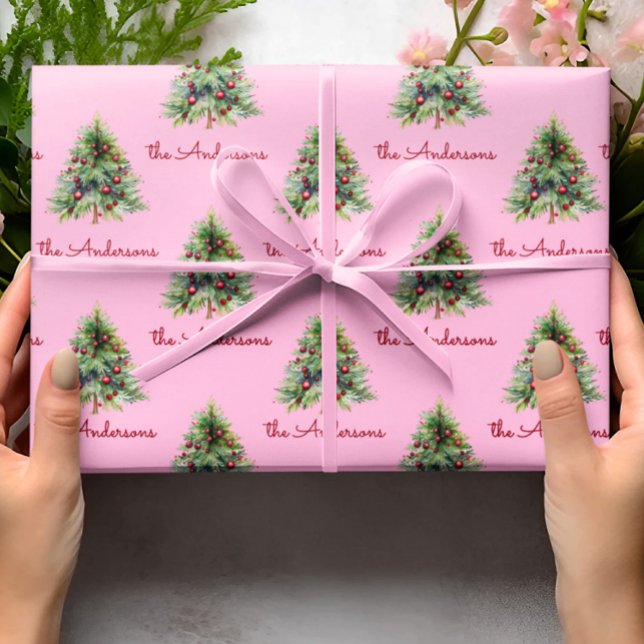 Papier Cadeau Papier à enveloppement de Noël, Noël blanc personn (Créateur téléchargé)