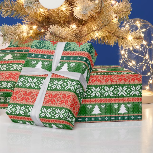 Papier Cadeau Papier à enveloppement doux de Noël (Vacances)