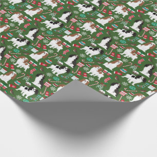 Papier Cadeau Papier à enveloppement du roi Charles Spaniel