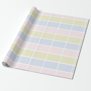 Papier Cadeau Papier à enveloppement en carton pastel