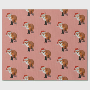 Papier Cadeau Papier à enveloppement FESTIVE FOX