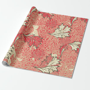 Papier Cadeau Papier à enveloppement GIFT RED William Morris