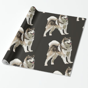 Papier Cadeau Papier à enveloppement Husky