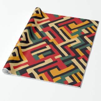 Papier Cadeau Papier à enveloppement Kwanzaa
