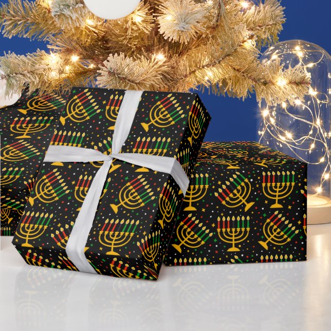 Papier Cadeau Papier à enveloppement Kwanzaa (Vacances)