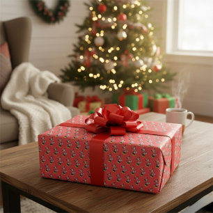 Papier Cadeau Papier à enveloppement Minnie