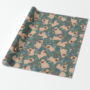 Papier Cadeau Papier à enveloppement Motif de chiot